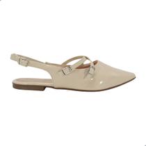 Mule Feminino Sua Cia Glossy Bege Mule Feminino Sua Cia Glossy Bege
