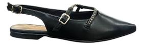 Mule Feminino Sua Cia Tira Bailarina Brilhante 8189.16097 Mule Feminino Sua Cia Tira Bailarina Brilhante 8189.16097