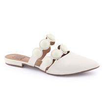 Mule Feminino verniz off white 2257 - Ana Rúbia Mule Feminino verniz off white 2257 - Ana Rúbia