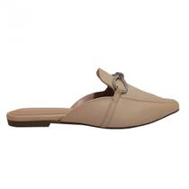 Mule Feminino Via Uno Bico Fino 116497