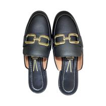 Mule feminino vizzano 1376.118 casual fivela dourada Mule feminino vizzano 1376.118 casual fivela dourada