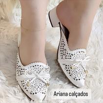 Mule Furada com Laço - Elegância e Conforto para Seus Pés Mule Furada com Laço - Elegância e Conforto para Seus Pés