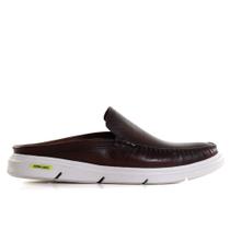 Mule Masculino Democrata Ultra Light 252203 Mogno