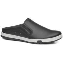 Mule Masculino Microfibra Preto Pegada 170426-02