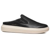 Mule Masculino Microfibra Preto Pegada 172107-06 Mule Masculino Microfibra Preto Pegada 172107-06