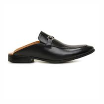 Mule Masculino Preto Em Couro 58849