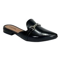 Mule Mississipi Casual Bico Fino MF553 Preto