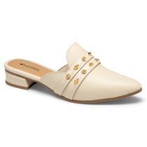 Mule Mississipi Salto Bloco MC881 Feminino - Nude Mule Mississipi Salto Bloco MC881 Feminino - Nude