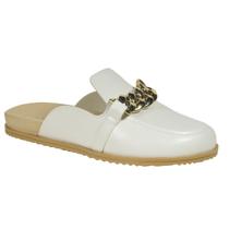 Mule Moleca Clog Tamanco Feminino Corrente 5743.104