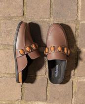 Mule Moleca Pedrarias Chocolate