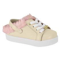 Mule Molekinha Creme/Rosa Cha Ref: 2118.561 Mule Molekinha Creme/Rosa Cha Ref: 2118.561
