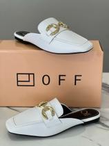 Mule offline c/corrente dourada tamanho 37 ver24