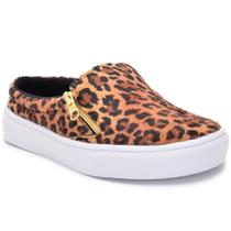 Mule Onça Feminino Casual Conforto Macio Moderno Estilo Outono Inverno 24