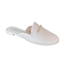 Mule Piccadilly Feminino Cor Off White