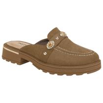 Mule Piccadilly Maxi 735041 Feminino - Mascavo Mule Piccadilly Maxi 735041 Feminino - Mascavo