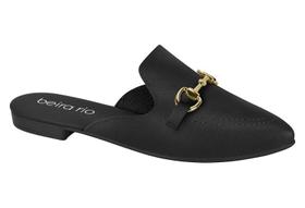 Mule Social Beira Rio Fivela Conforto 41341017 Cor:PretoTamanho:35