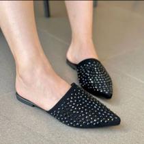Mule Spick Preto Feminino TAM:37 Mule Spick Preto Feminino TAM:37