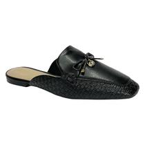 Mule Sua Cia Ana Castela Bico Quadrado 8214.15708 Preto