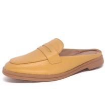 Mule Usaflex Couro Bico Redondo AK2101 Mule Usaflex Couro Bico Redondo AK2101