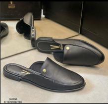 Mule Vizzano Feminino Preto Pelica 1376.109 Mule Vizzano Feminino Preto Pelica 1376.109