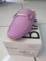 Mulet lilás com fivela