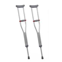 Muleta Axilar Ajustável Em Alumínio 130Kg Par Sc601