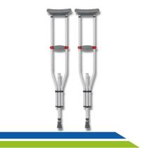 Muleta Axilar Desmontável Regulável 3 tamanhos em 1 (P,M,G) - Par - Hidrolight