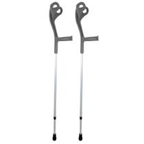 Muleta canadense fixa adulto cinza m425 par