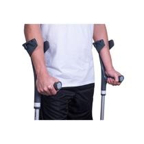 Muleta Canadense Fixa Cinza Par BC1560-GE Muleta Canadense Fixa Cinza Par BC1560-GE