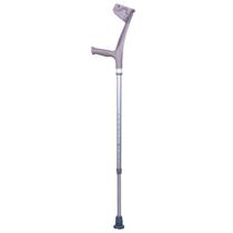 Muleta Canadense Fixa Mercur Marrom com Ponteira Articulada - unidade Muleta Canadense Fixa Mercur Marrom com Ponteira Articulada - unidade