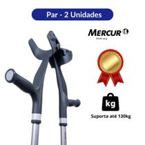 Muleta Canadense Fixa Par Mercur Conforto para Seu Deslocamento