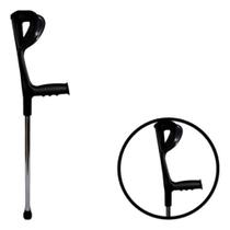 Muleta Canadense Fixa Unitário 120kg Supermedy Cor Preto Muleta Canadense Fixa Unitário 120kg Supermedy Cor Preto