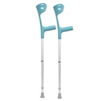 Muleta Canadense Sequencial Fixa 130kg Ponteira 3/4 Par Azul