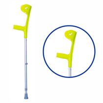 Muleta Fixa Ajustável Canadense Pop Unidade Sequencial 110KG Cores:Amarelo