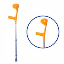 Muleta Fixa Ajustável Canadense Pop Unidade Sequencial 110KG Cores:Laranja