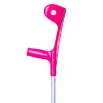 Muleta Fixa Ajustável Canadense Pop Unidade Sequencial 110KG Cores:Rosa Pink