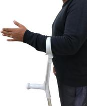 Muleta Ortopédica Canadense Articulada Ajustavel 130kg Muleta Ortopédica Canadense Articulada Ajustavel 130kg