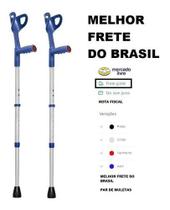 Muleta Ortopédica Canadense Auxiliar Par Take Care 120 Kg Muleta Ortopédica Canadense Auxiliar Par Take Care 120 Kg