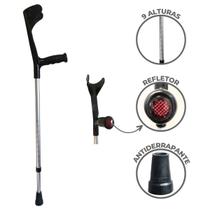 Muleta Ortopédica Canadense Fixa Alumínio Ajustavel 130kg Muleta Ortopédica Canadense Fixa Alumínio Ajustavel 130kg