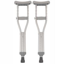 Muletas de Aluminio PCP Altura Ajustable para Niños Par