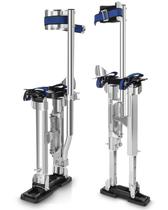 Muletas para Tablaroca FAHKNS Ajustables de Aluminio, 38-58 cm