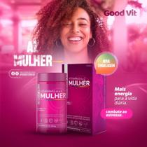 Mulher A - Z + Coenzima Q10 E Colágeno 60 Caps. Good Vit