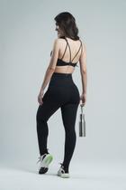 Mulher Elástica Sport Legging Fitness Feminina High Confort Cós Alto