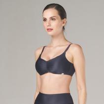 Mulher Elástica Sport Top Fitness Lara Grafite Academia Mulher Elástica Sport Top Fitness Lara Grafite Academia