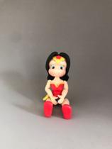 Mulher maravilha de biscuit