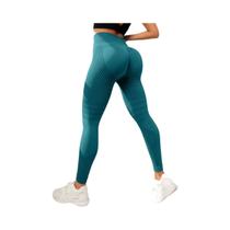 Mulheres Cintura Alta Sem Costura Inverno Ginásio Leggings Elástico Yoga Fitness Esportes Calça