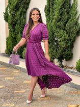 Mullet Malha Lese Moda Evangélico Vestido Longo Mullet Malha Lese Moda Evangélico Vestido Longo