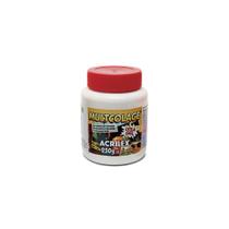 MultColage Cola Gel Acrilex Decoupage 250g - ACRILEX - ARTISTICO