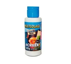 Multcolage Cola Gel Decoupage Para Tecido TÊXtil 60g Acrilex