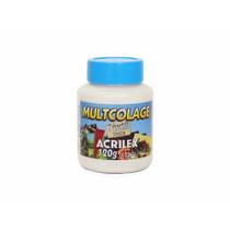 MultColage Cola Têxtil Acrilex Para Decoupage 120g - ACRILEX - ARTISTICO